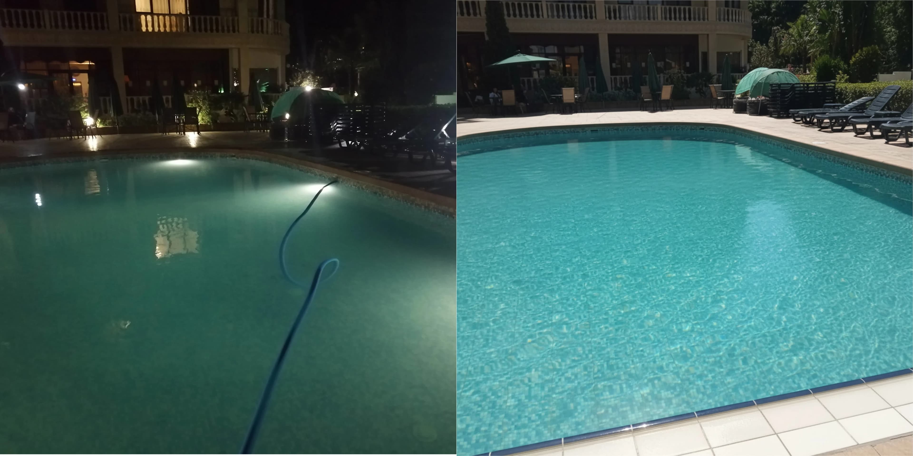 Результат обслуживания бассейна Imperial