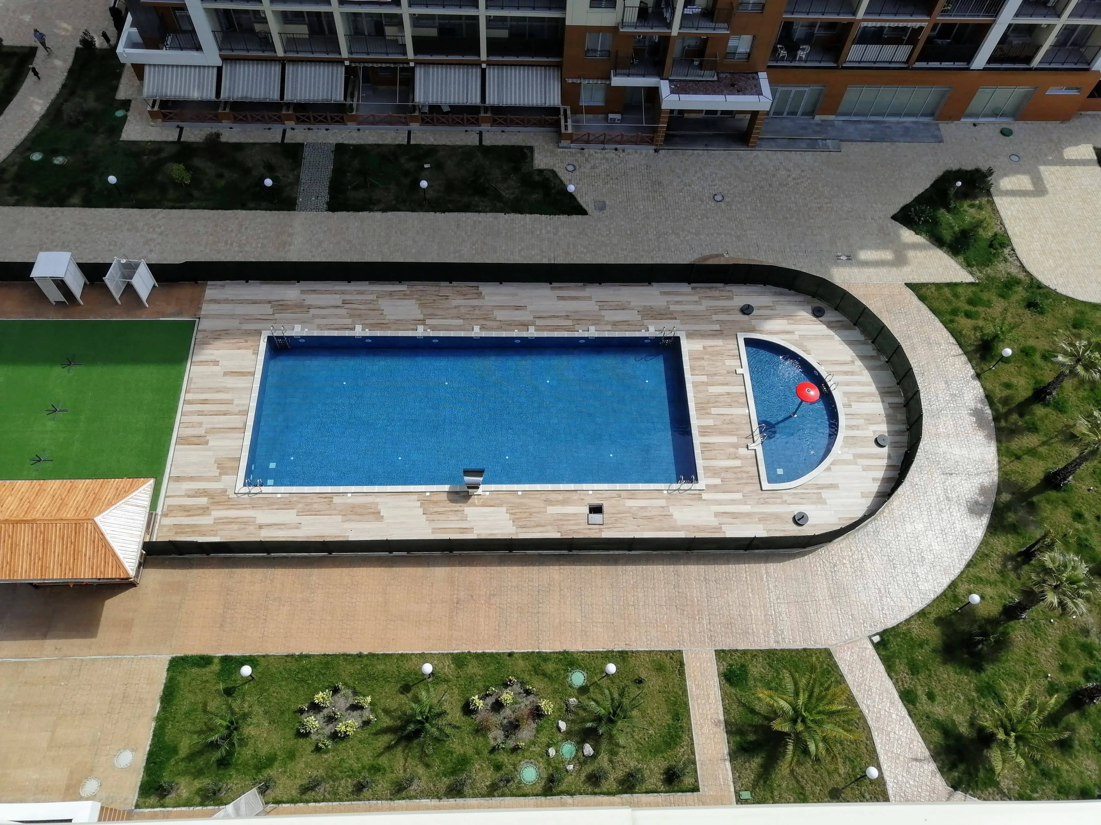 Бассейн мини-отеля в Красной Поляне